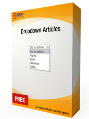 Dropdown Articles per Joomla